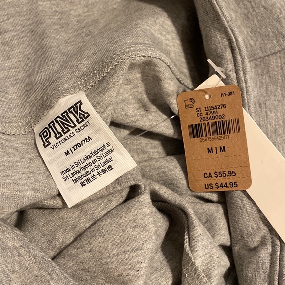 NEW Victoria’s Secret VS PINK cotton high waist legging with rainbow logo - Picture 6 of 6